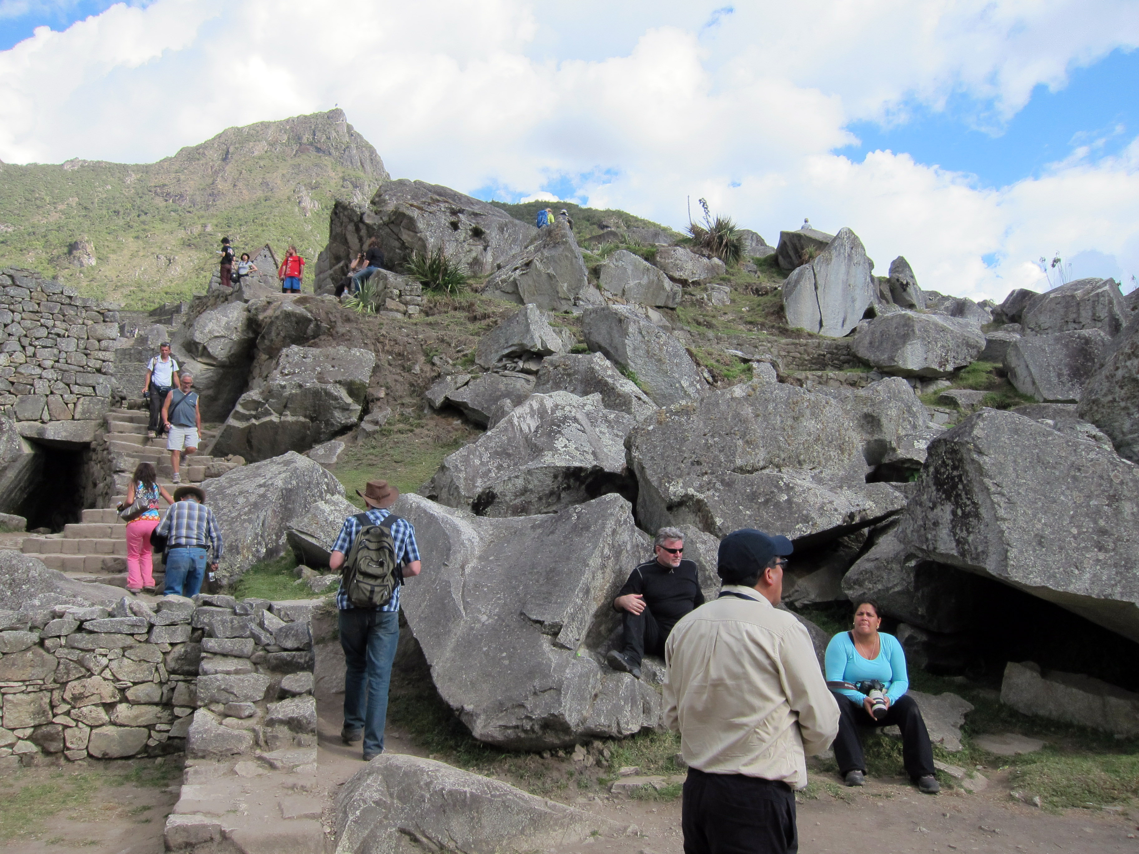 Peru Breaking Rocks 2011 Machu Picchu and Cusco Peru