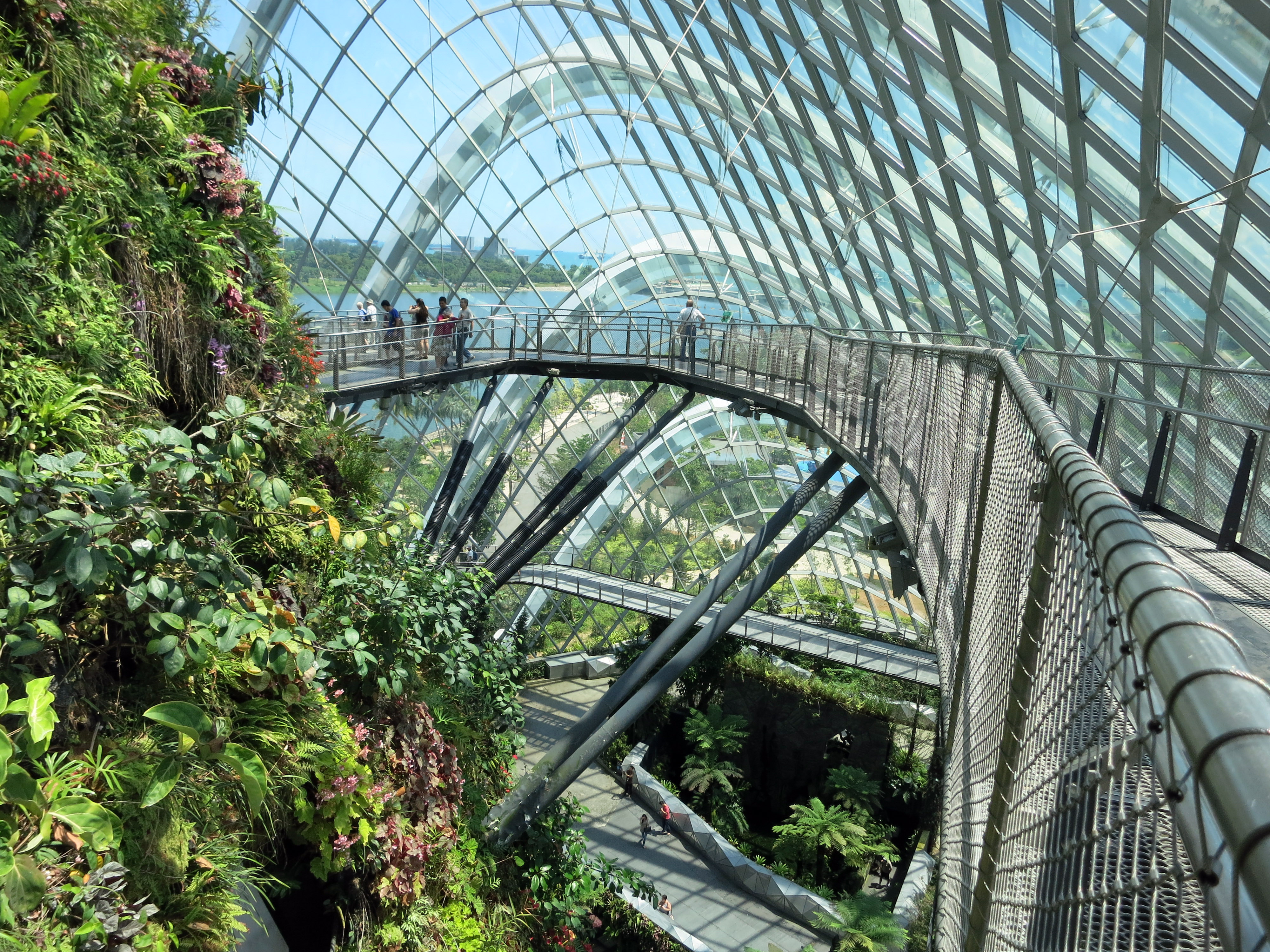 singapore bay gardens cloud forest walk maldives dome trip nice