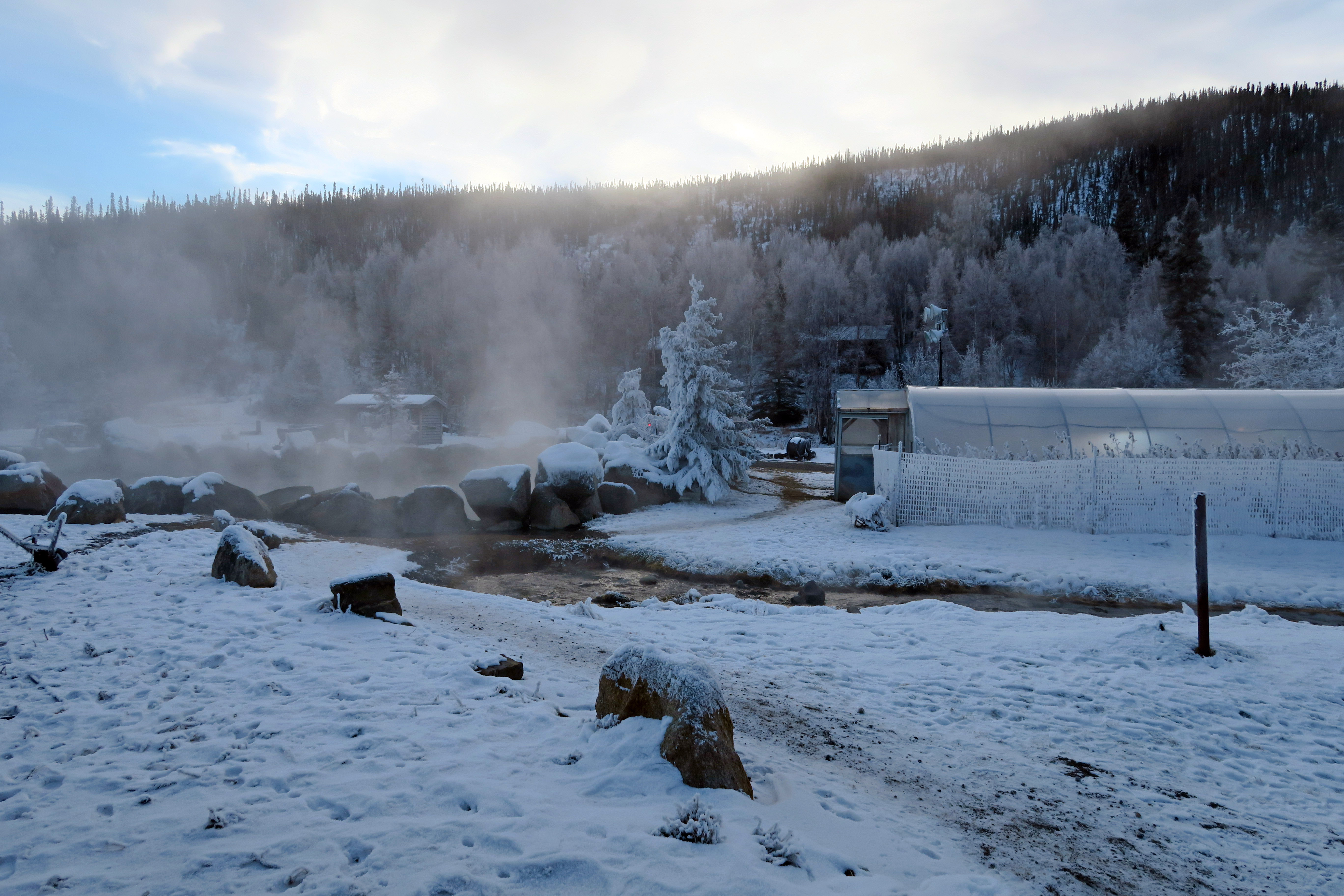 2014 Aurora Borealis at Chena Hot Springs near Fairbanks ...