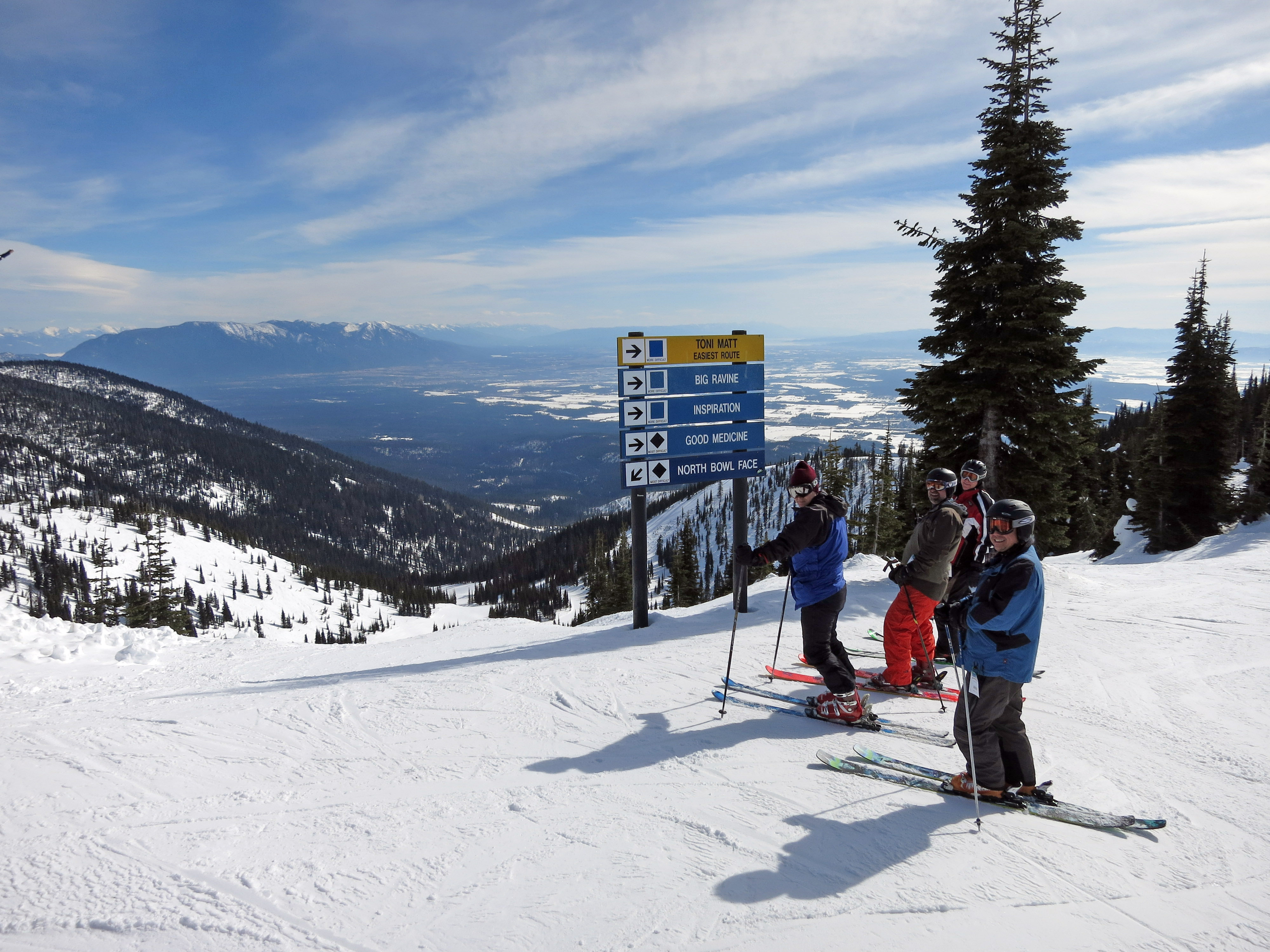 2015 Ski Whitefish Montana Big Mountain