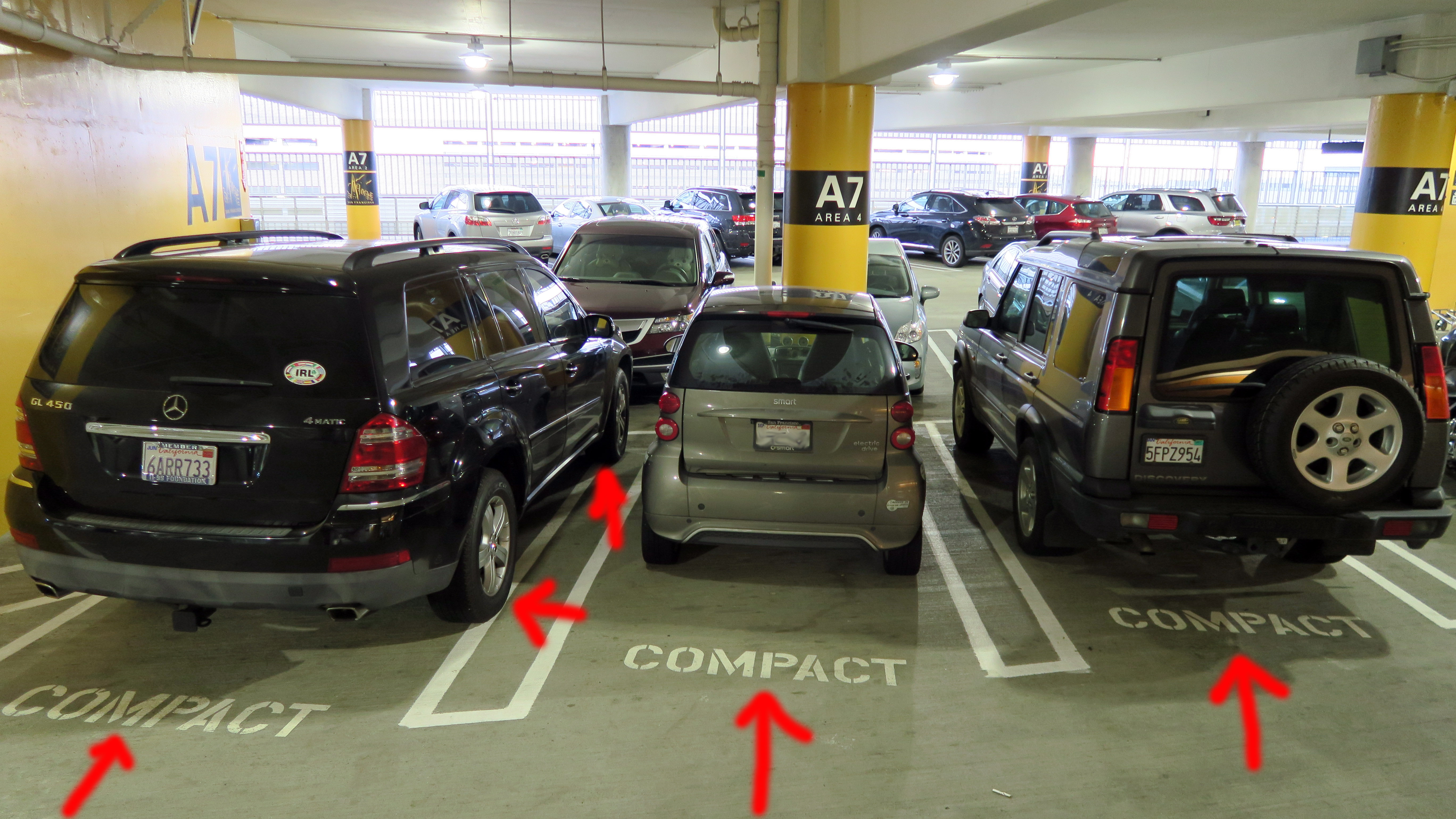 Can I Park in Compact Parking