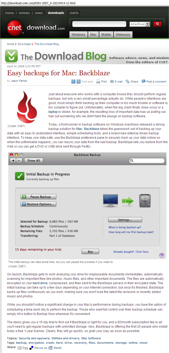 backblaze download mac