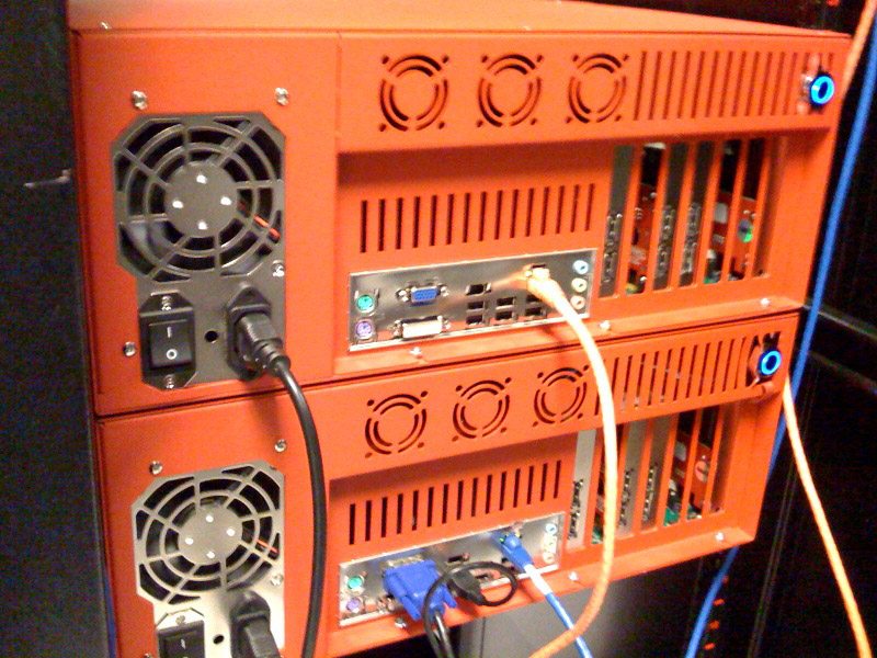 Computer Transfer Pod Backblaze 45 Terabyte Custom Storage Pods